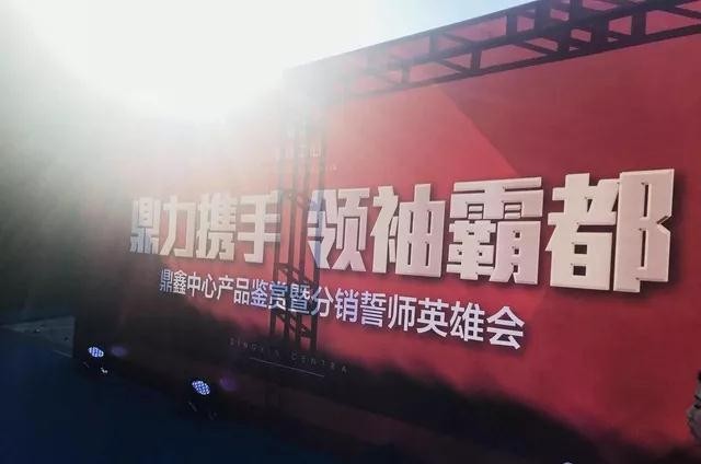 鼎力攜手，領(lǐng)袖霸都！合肥鼎鑫中心產(chǎn)品鑒賞暨分銷誓師英雄會圓滿落幕！
