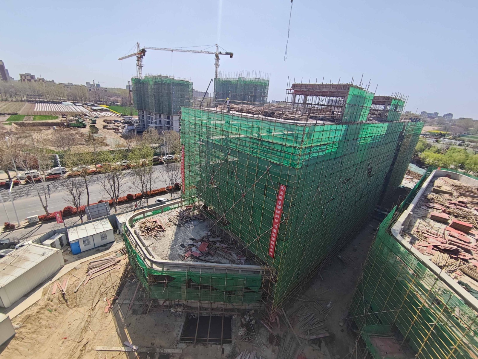 【鼎鑫·幸福滙】三月份工程進(jìn)度播報(bào)——春潮涌動(dòng)筑新章，幸福輪廓漸清晰！  